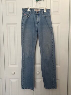 Light Wash Straight Leg Women's Jeans